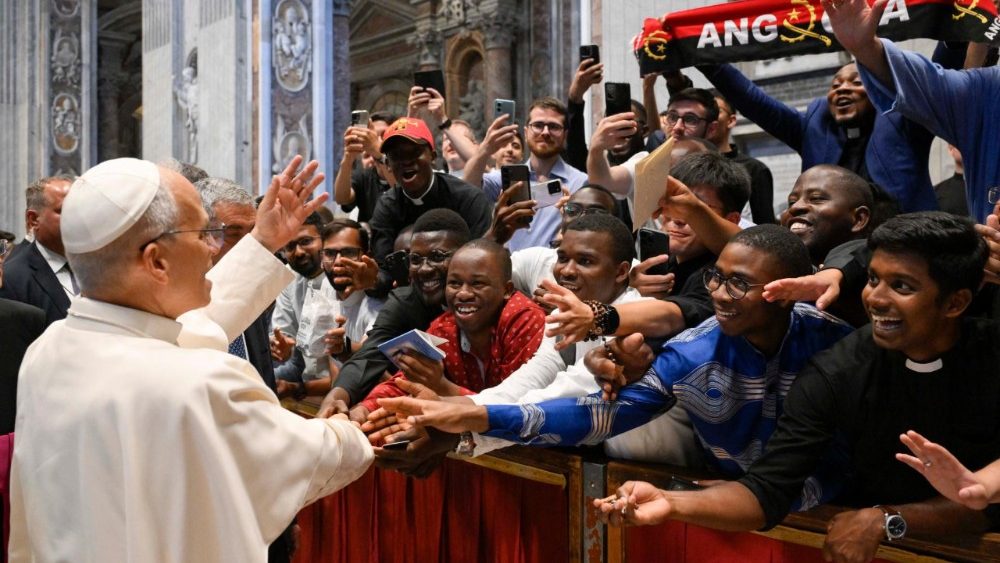 Jubileum seminaristů ve Vatikánské bazilice