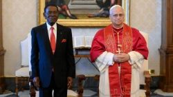 Il Papa riceve Teodoro Obiang Nguema Mbasogo, presidente della Repubblica della Guinea Equatoriale