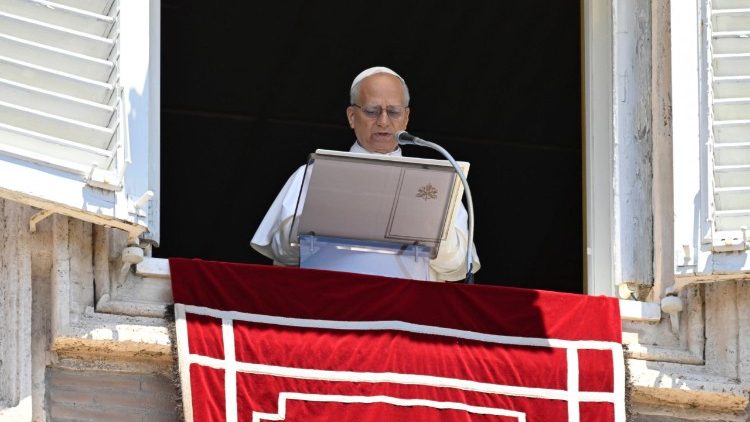  Popiežius Leonas XIV sekmadienio vidudienį