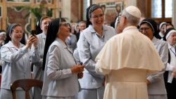 Audiencija keturių vienuolijų atstovėms