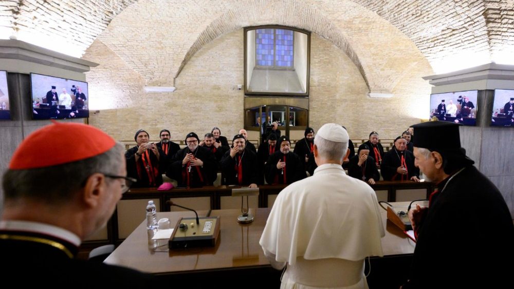 2025.07.01 Membri del Sinodo Ordinario dei Vescovi della Chiesa Patriarcale di Antiochia dei Siri