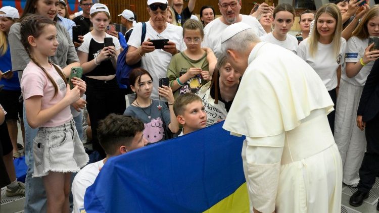 W spotkaniu uczestniczyło około 300 dzieci z Ukrainy