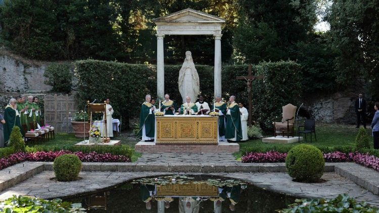 Un momento della celebrazione