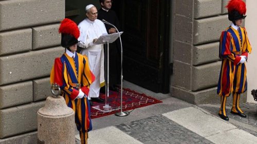 Papst Leo bittet um Gebet f&uuml;r Frieden und dankt Ferien-P&auml;dagogen
