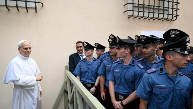 Karabiníci z policejní školy ve Velletri