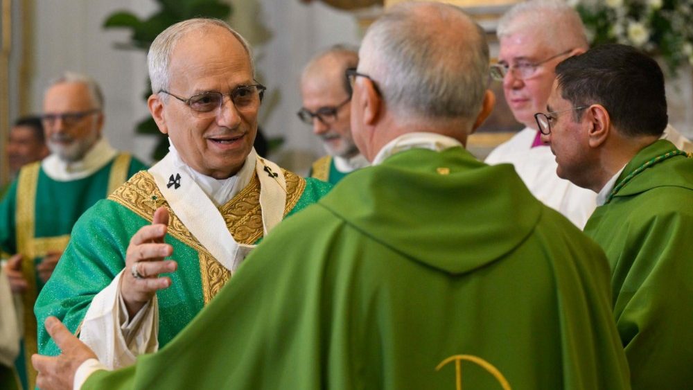 Leon al XIV-lea la Sfânta Liturghie din parohia pontificală de la Castel Gandolfo