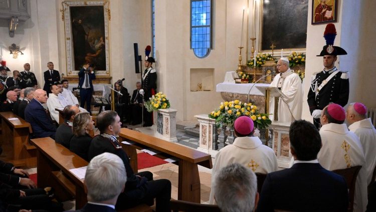 Die Messe mit dem Papst