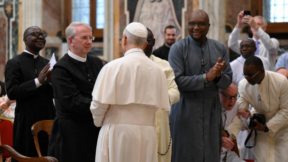 Папская аўдыенцыя для выкладчыкаў семінарый і місіянераў з Кангрэгацыі святога Францішка Ксаверыя