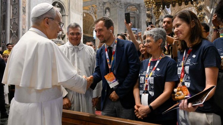 Papa Leone XIV al Giubileo degli Influencer Cattolici e dei Missionari Digitali