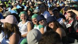 Vigilia de oración con los jóvenes en la plaza de San Pedro, jueves 31 de julio de 2025