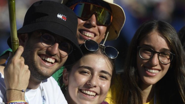 Удзельнікі Юбілею моладзі ў Рыме