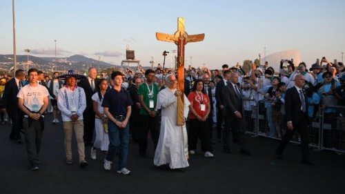 Papež: Srečanje z Jezusom odgovarja na najgloblja pričakovanja našega srca