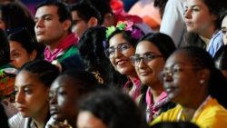 Mladí lidé při nedávném Jubileu mládeže v Římě