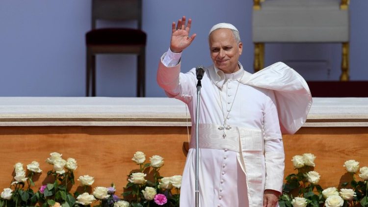 Leon XIV na Tor Vergata