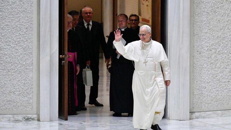 Udienza: il Papa saluta i pellegrini nell'Aula Paolo VI