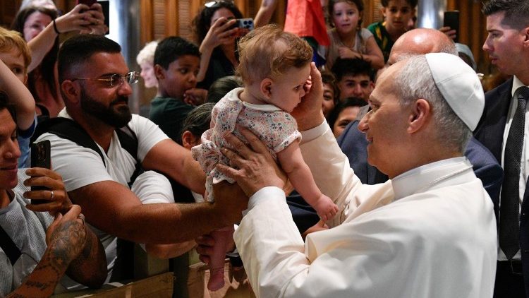 Pope Leo XIV at Wednesday General Audience