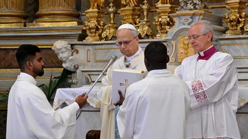 Papa Leon al XIV-lea la Sfânta Liturghie din 15 august 2025 la Castel Gandolfo
