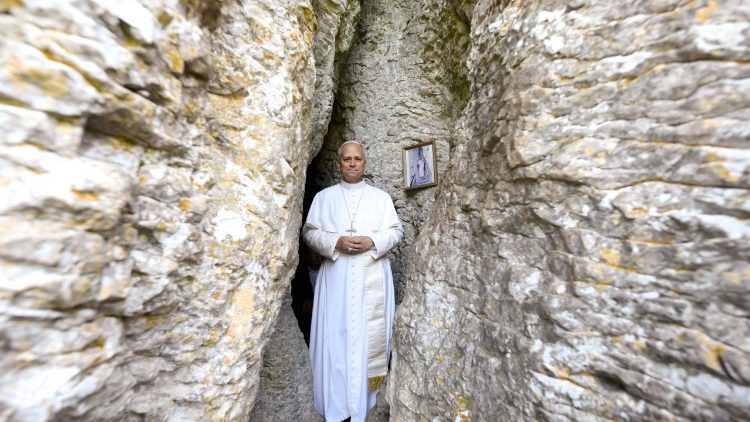 2025.08.19 SS Leone XIV -  Visita Santuario Madonna della Mentorella