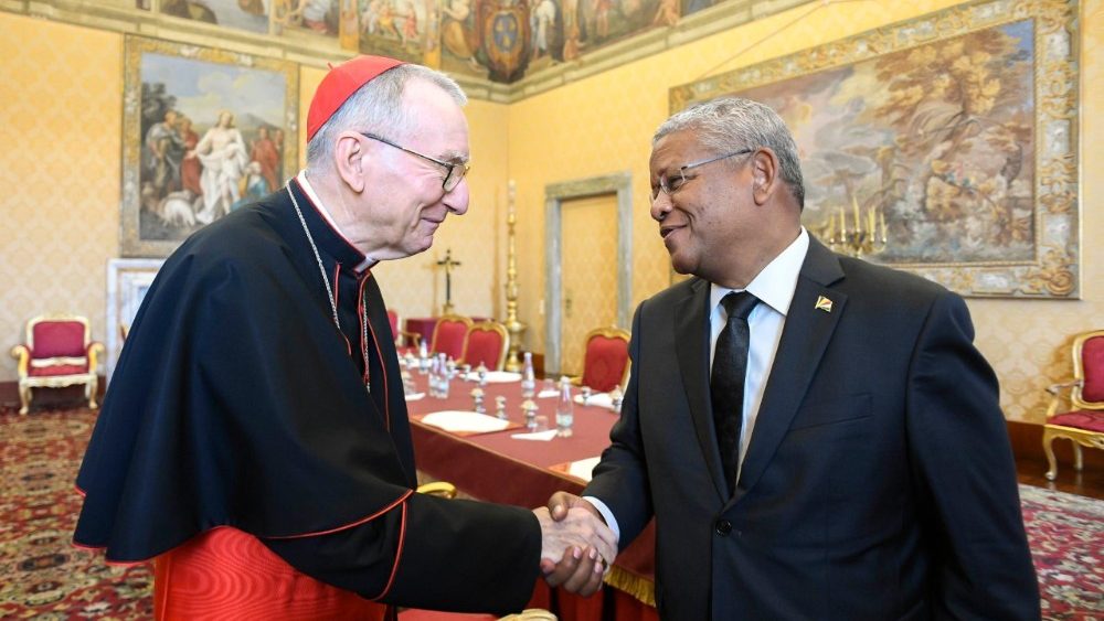 2025.08.22 S.E il Signor Wavel Ramkalawan, Presidente della Repubblica delle Seychelles