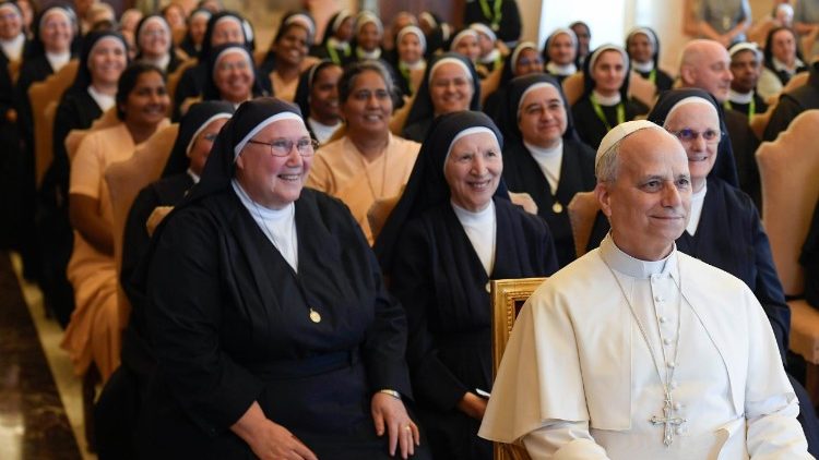 Popiežiaus audiencija keturioms moterų vienuolijoms