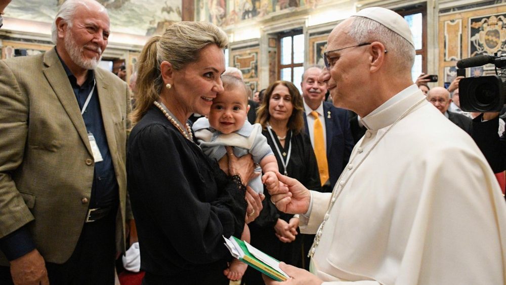 Fotogalerie z dnešní audience