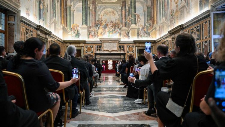 Die Audienz im Vatikan