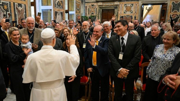 Die Audienz im Vatikan