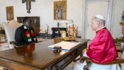 Прэзідэнт Зімбабвэ ў Пантыфіка