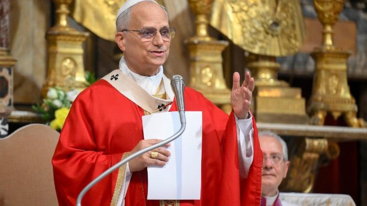 El Santo Padre rponuncia la homilía enla Misa por la apertura del Capítulo General de la Orden de San Agustín
