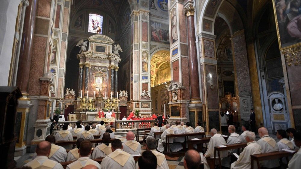 2025.09.01 Santa Messa per lâ  inizio del Capitolo Generale dellâ  Ordine di Santâ  Agostino