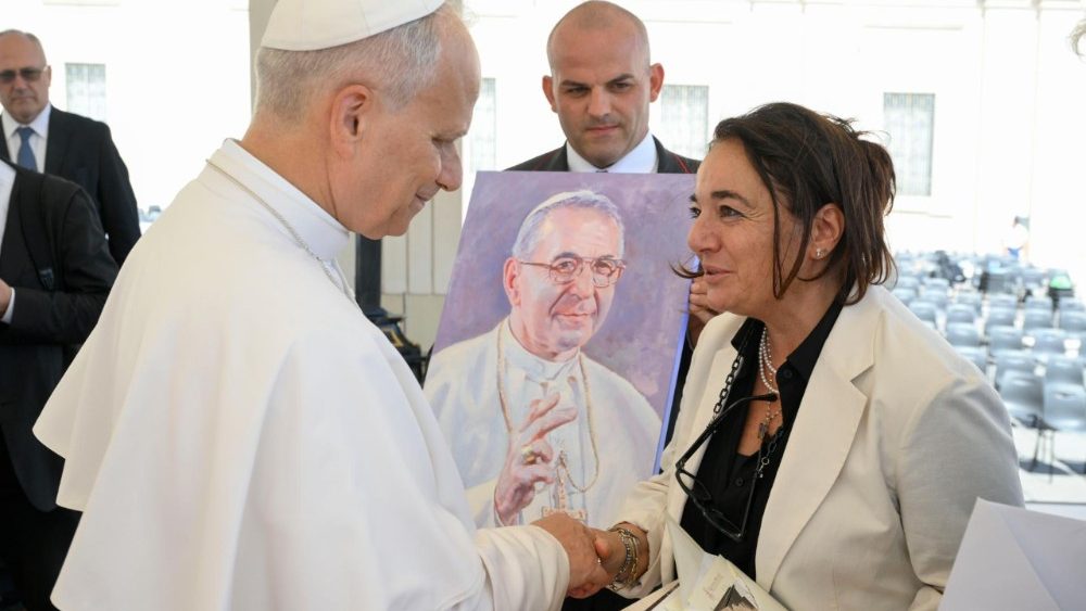 Сустрэча з прадстаўнікамі Фонда імя Яна Паўла І