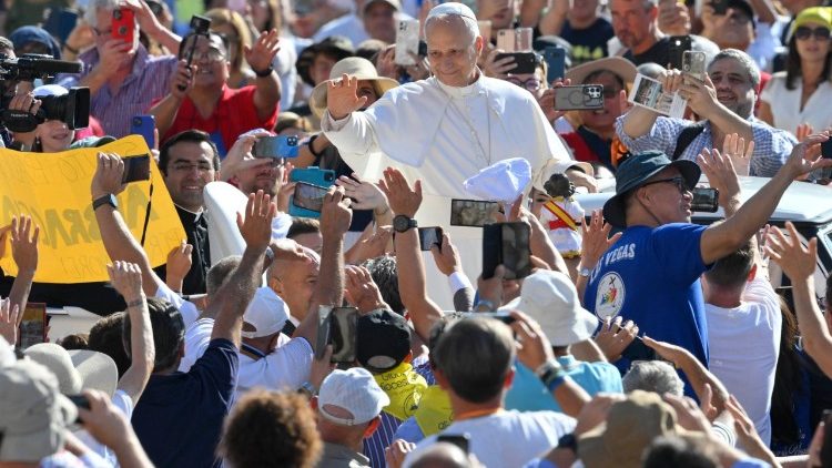 البابا لاوُن الرابع عشر يُجري مقابلة عامة يوبيلية مع المؤمنين ٦ أيلول سبتمبر ٢٠٢٥