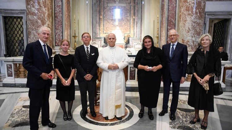 Léon XIV et la famille Acutis
