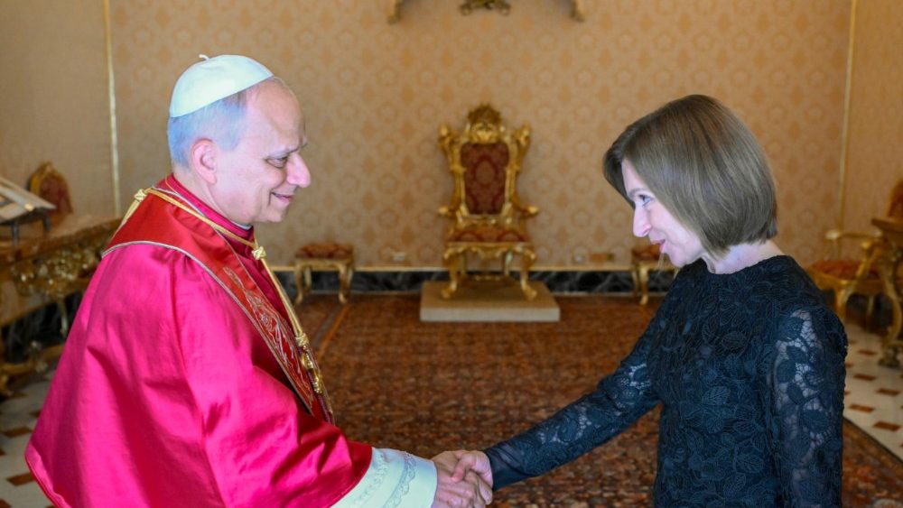 În audiență la Leon XIV, Maia Sandu, președinta Republicii Moldova