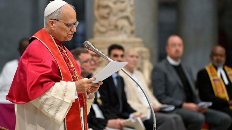 Leão XIV na celebração em memória aos novos mártires