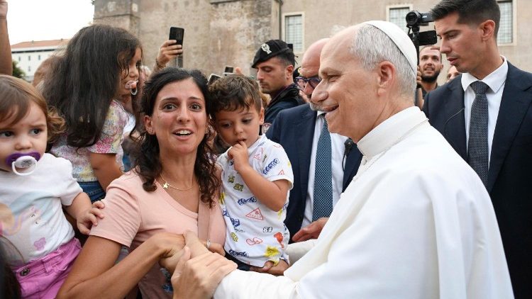 Nach der Feier vor der Basilika