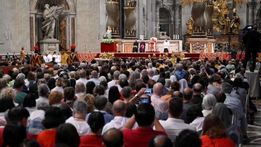 Малітоўнае чуванне на Юбілей суцяшэння ў Ватыкане