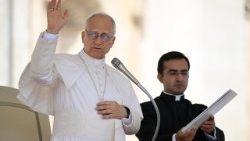 Leon XIV la audiența generală din 17 septembrie 2025