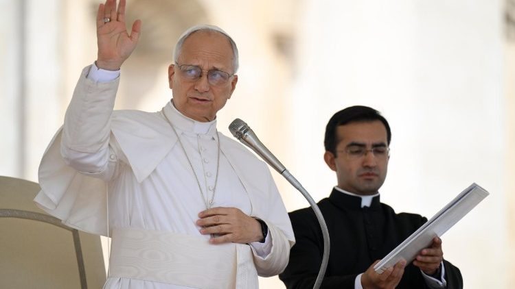 Leon XIV la audiența generală din 17 septembrie 2025