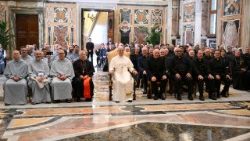 2025.09.18 PPapa akutana na washiriki wa mikutano mikuu ya mashirika mbali mbali.