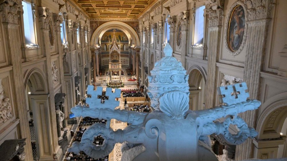 Сустрэча з удзельнікамі асамблеі Рымскай дыяцэзіі