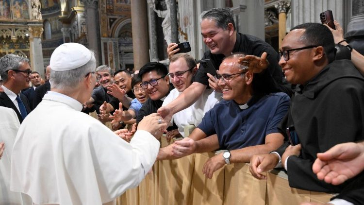 O Papa na Basílica de São João de Latrão para a abertura do ano pastoral da Diocese de Roma