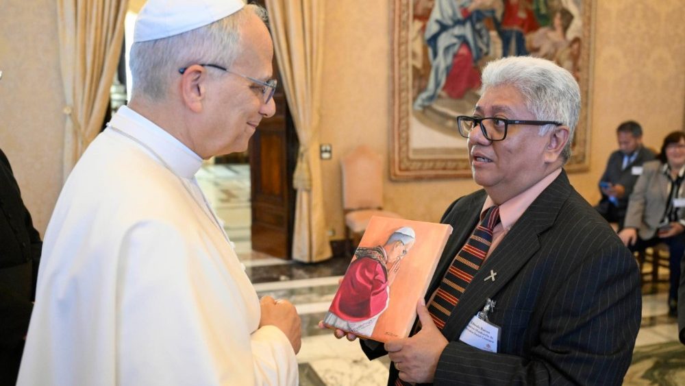 Аўдыенцыя для ўдзельнікаў сустрэчы на тэму будучыні сям'і