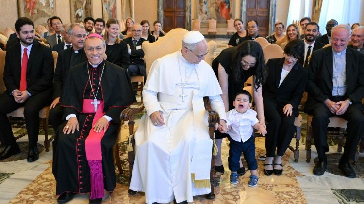 Il momento finale della foto di gruppo