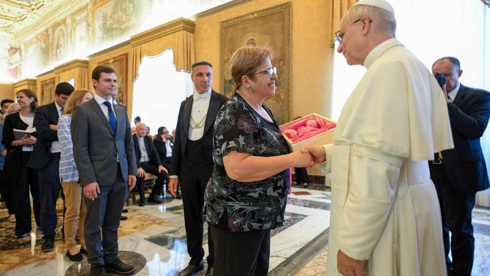 Аўдыенцыя для ўдзельнікаў сустрэчы на тэму будучыні сям'і