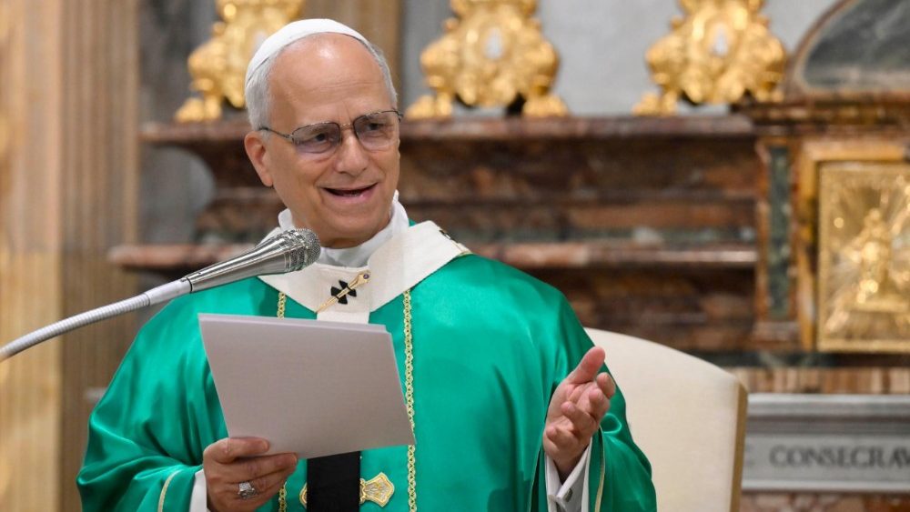 Імша ў касцёле святой Ганны ў Ватыкане