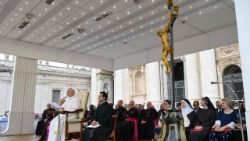 Audiența generală cu papa Leon al XIV-lea, miercuri 24 septembrie 2025.