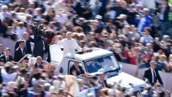 Papa Leon al XIV-lea la cateheza audienței jubiliare. Sâmbătă, 27 septembrie 2025. 