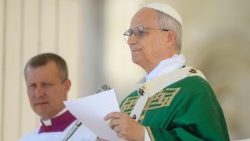 教皇レオ14世、カテキスタのための聖年のミサで　2025年9月28日　バチカン・聖ペトロ広場