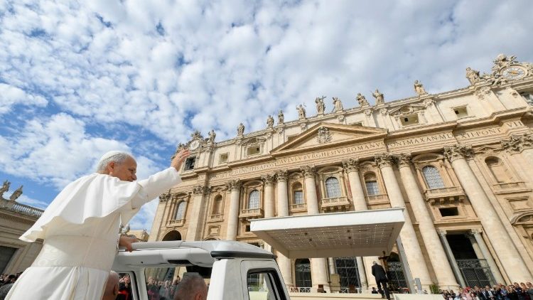 Papa Leone XIV all'Udienza generale del 1 ottobre 2025 